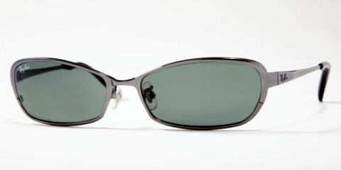 【美品】Ray-Ban サングラス　RB3351 レイバン RB3351 サングラス ブラウン メタルフレーム フルリム