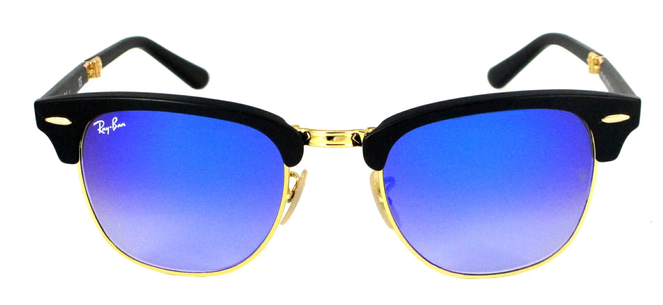 【美品】Ray-Ban RB2176 901-S/7Q サングラス 折り畳み 清光堂 レイバンサングラス クラブマスターRB2176 901S/7Q