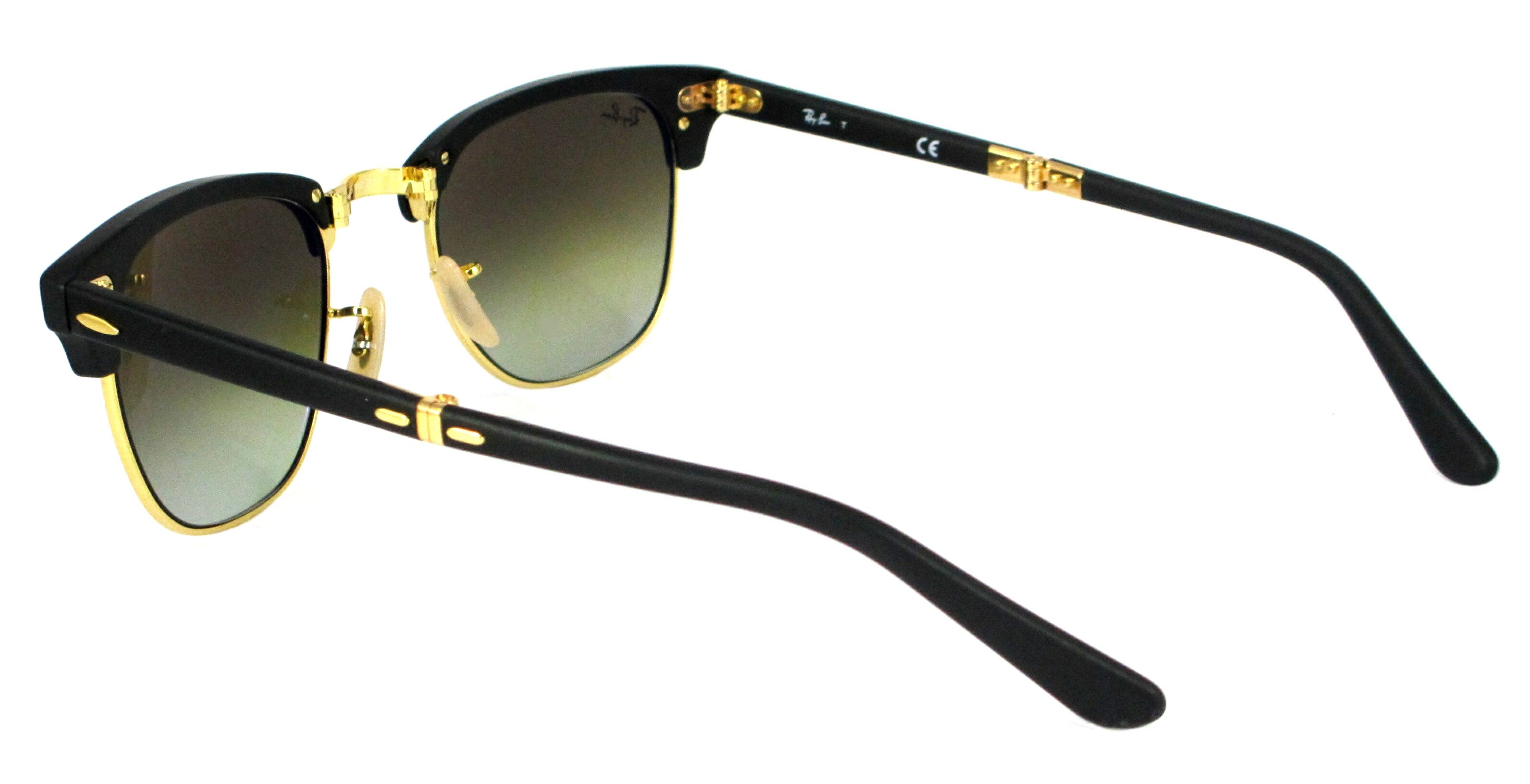 【美品】Ray-Ban RB2176 901-S/7Q サングラス 折り畳み 清光堂 レイバンサングラス クラブマスターRB2176 901S/7Q