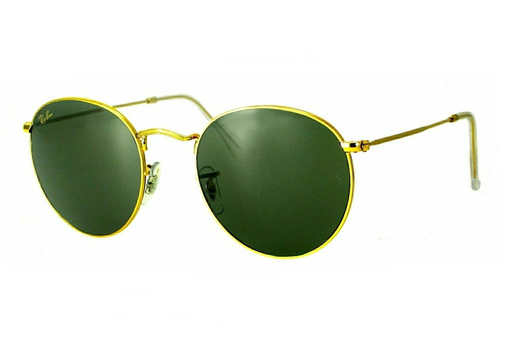 正規品 Ray-Ban ROUND METAL RB3447 001-(50)