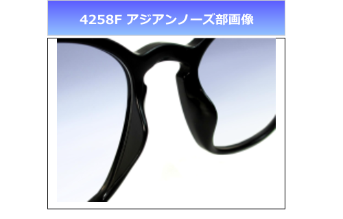 【新品未使用】Ray-Ban(レイバン)RB4258-F　601/19 ブラック